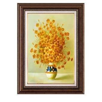 Framed Flower Still Life Artwork