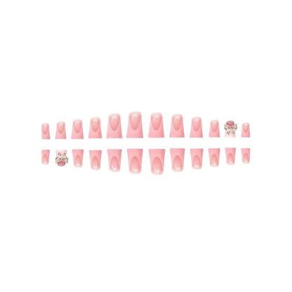 Elegant Acrylic Press-On Nail Art Acalora