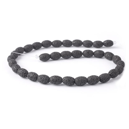Lava Stone Bead Necklace Acalora