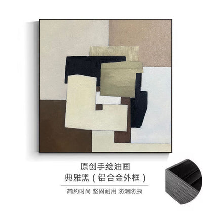 Abstract Geometric Canvas Wall Art
