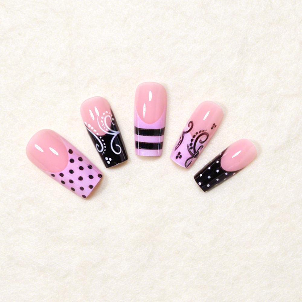 Artistic Square Nail Design Set Acalora