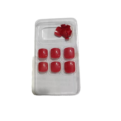 Premium Smooth Square Press-On Nail Set Acalora