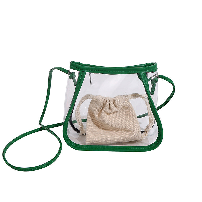 Transparent Mini Bucket Bag Acalora
