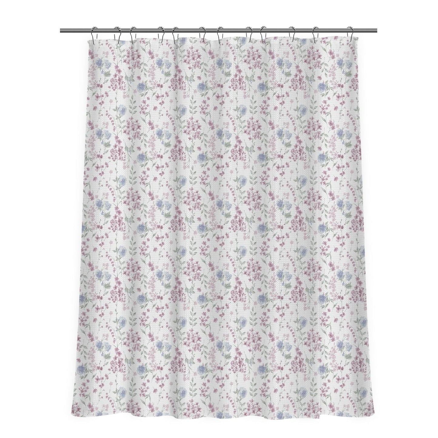 Floral Patterned Shower Curtain