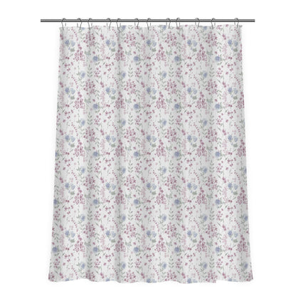 Floral Patterned Shower Curtain