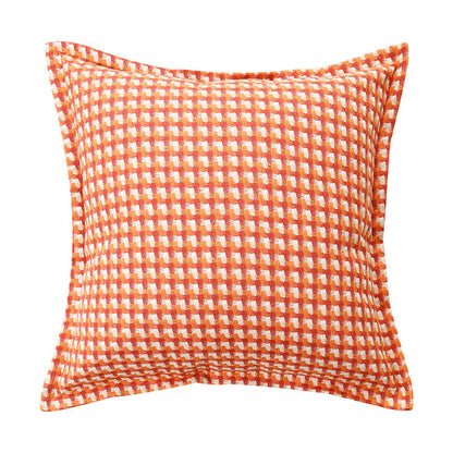 Decorative Geometric Patterned Cushion