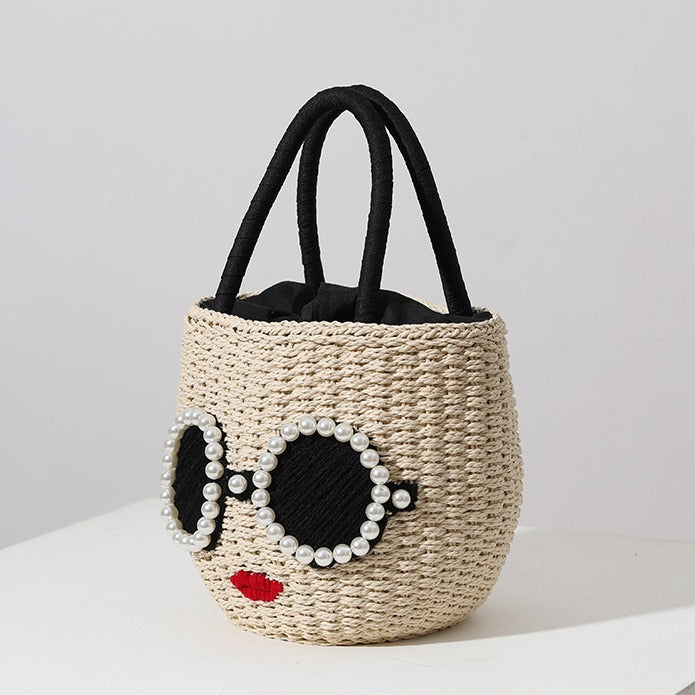 Handcrafted basket bag with stylish designs Bowlift