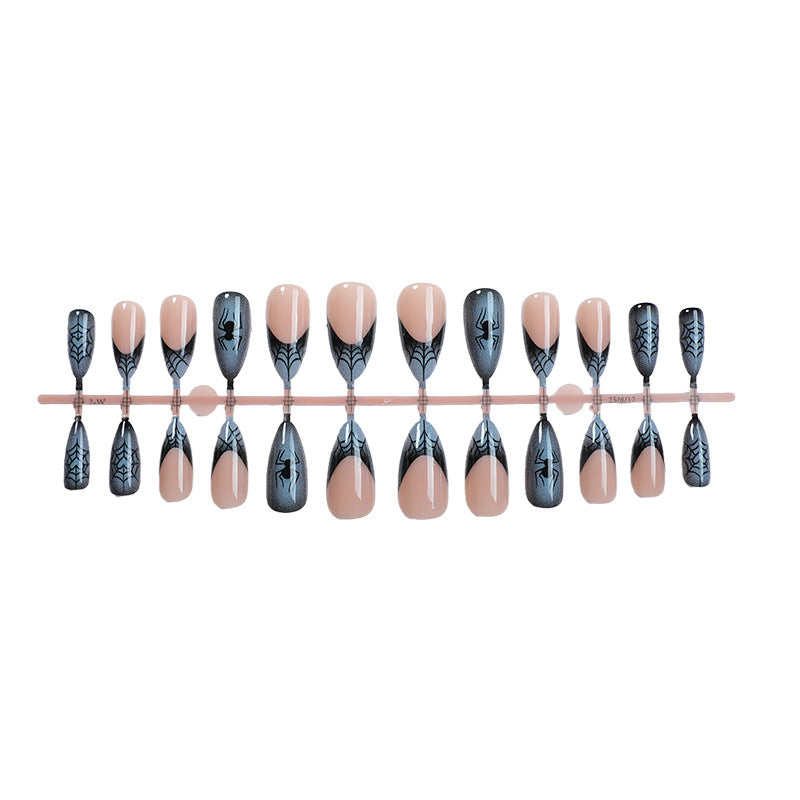 Spider-Themed Press-On Nail Set Acalora