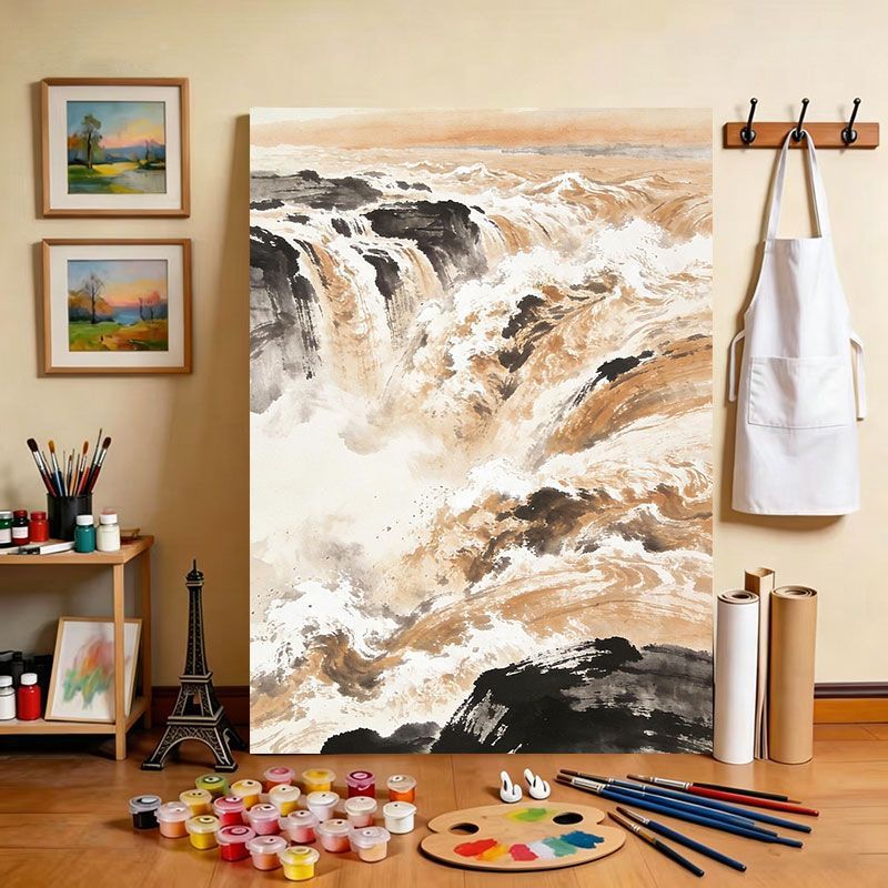 Scenic River Canvas Art Print