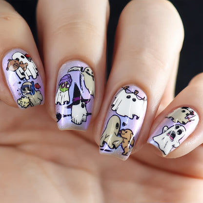 Creative Nail Set with Cartoon Designs Acalora