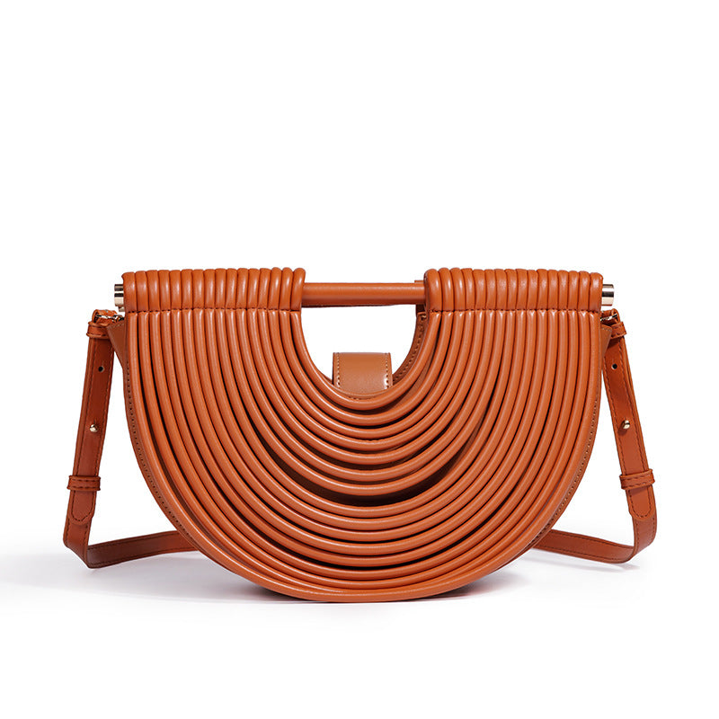 Structured Half-Circle Handbag Acalora