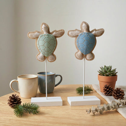 Decorative Turtle Statue Accent