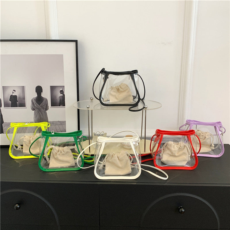 Transparent Mini Bucket Bag Acalora