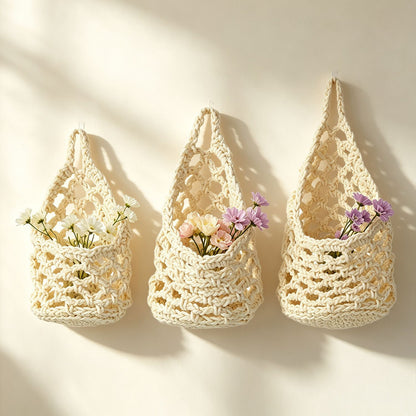 Macrame Flower Basket Acalora