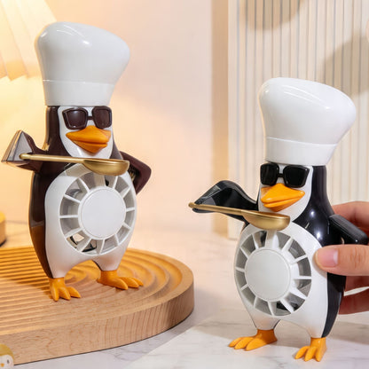 Unisex table fan in a clever penguin design Karnz