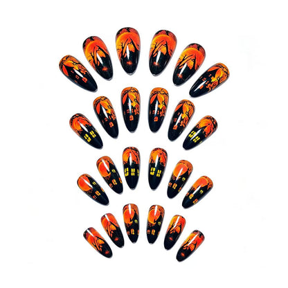 Creative Halloween-Themed Nail Art Acalora