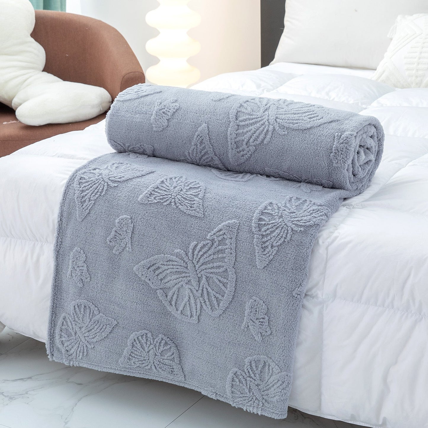 Ladies Cozy Blend Blanket Kalsten