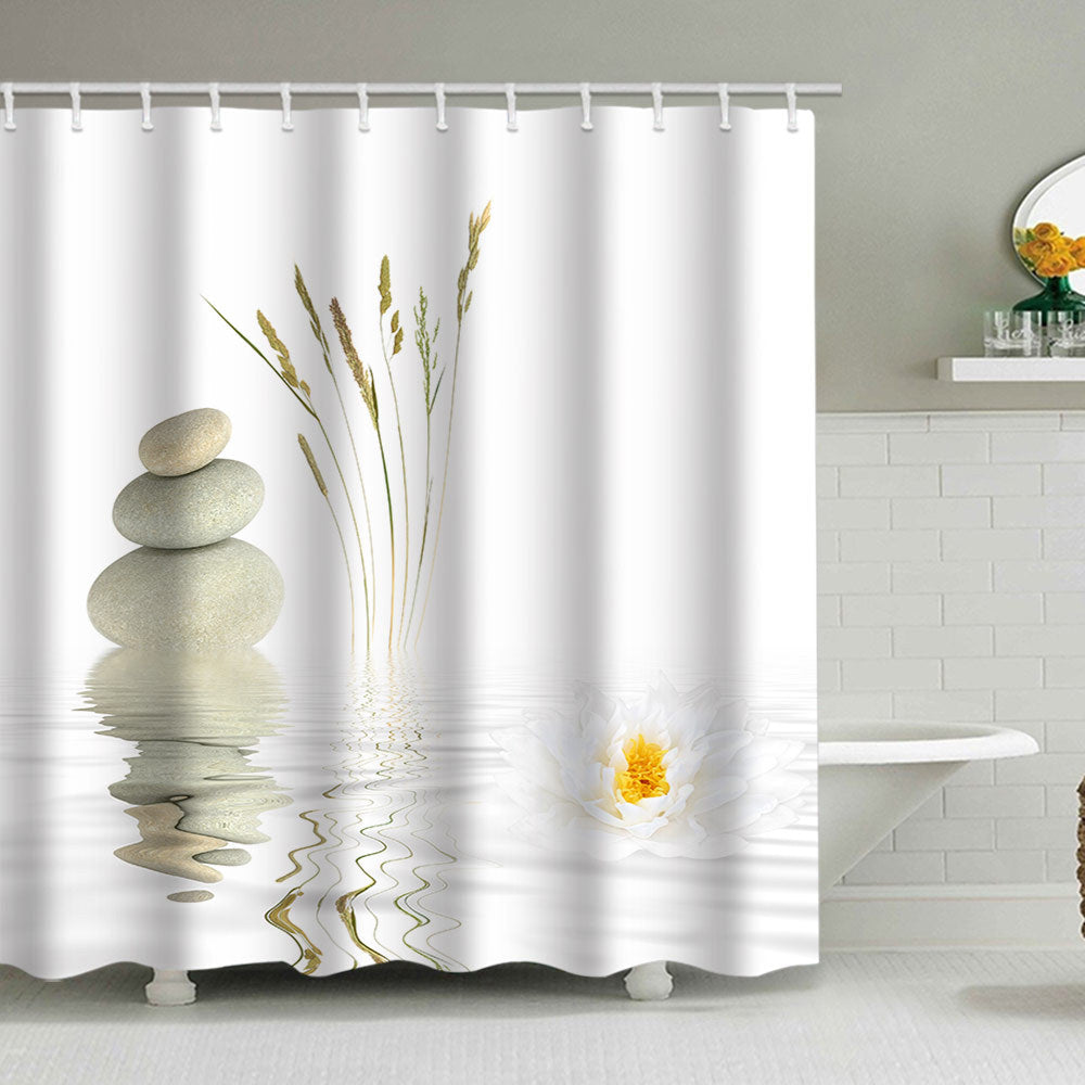 Artistic Floral Shower Curtain