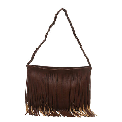 Bohemian Fringe Shoulder Bag Acalora