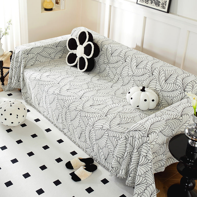 Elegant Textured Sofa Cover