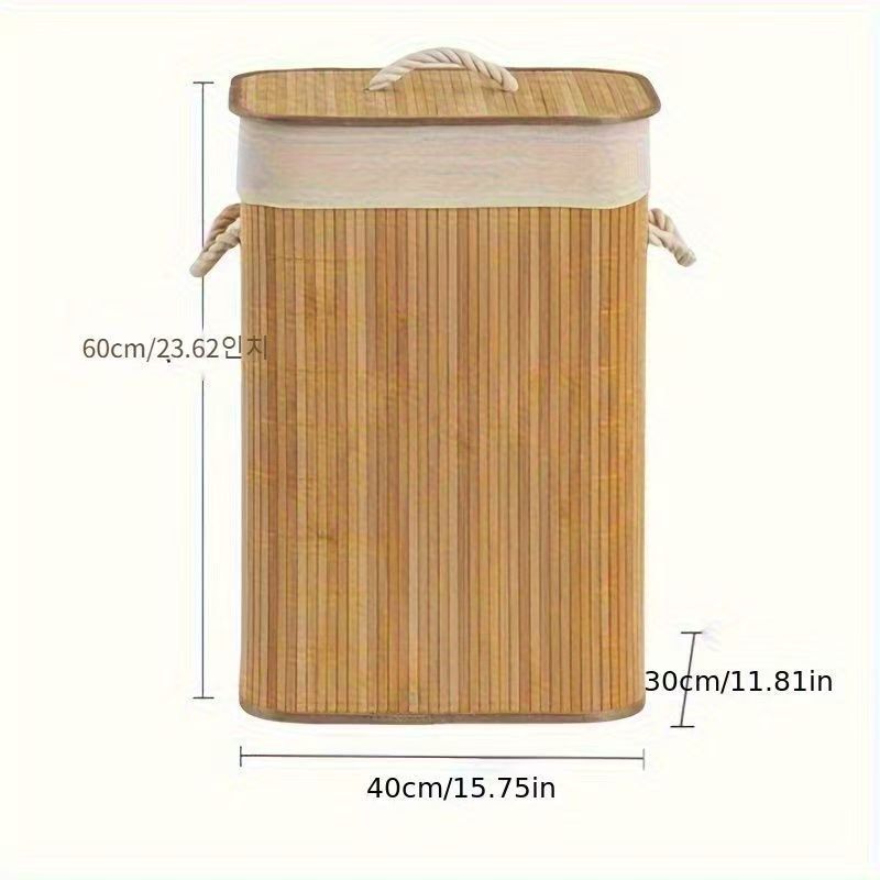 Stylish laundry basket with lid Acalora