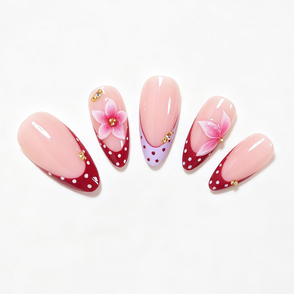 Floral Nail Art Acalora