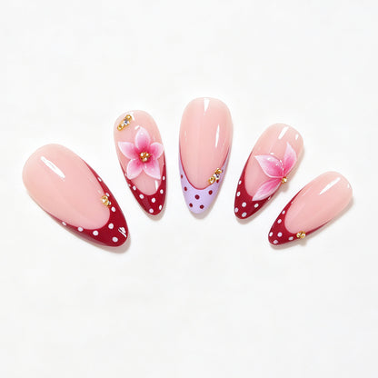 Floral Nail Art Acalora