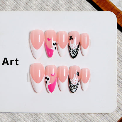 Halloween-themed artificial nails Acalora