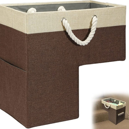 Multifunctional storage basket with handles Acalora