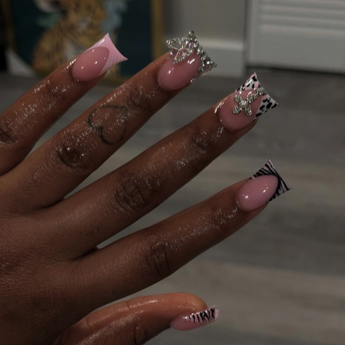 Glamorous Designer Nail Wraps Acalora