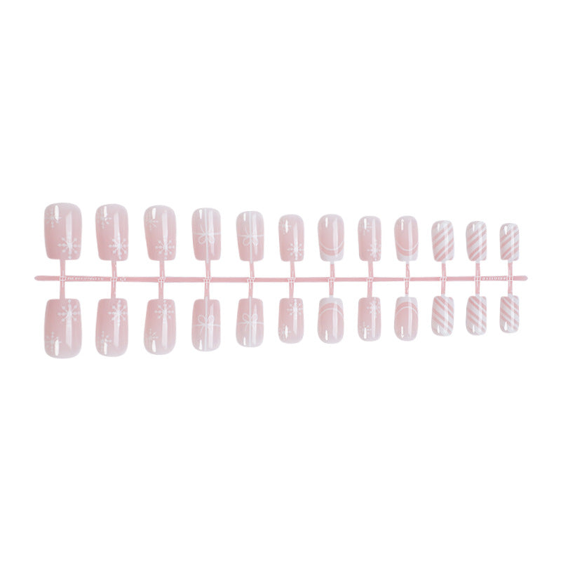 Elegant Decorative Press-On Nail Set Acalora 1788495540