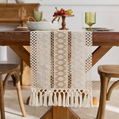 Elegant Textured Table Runner