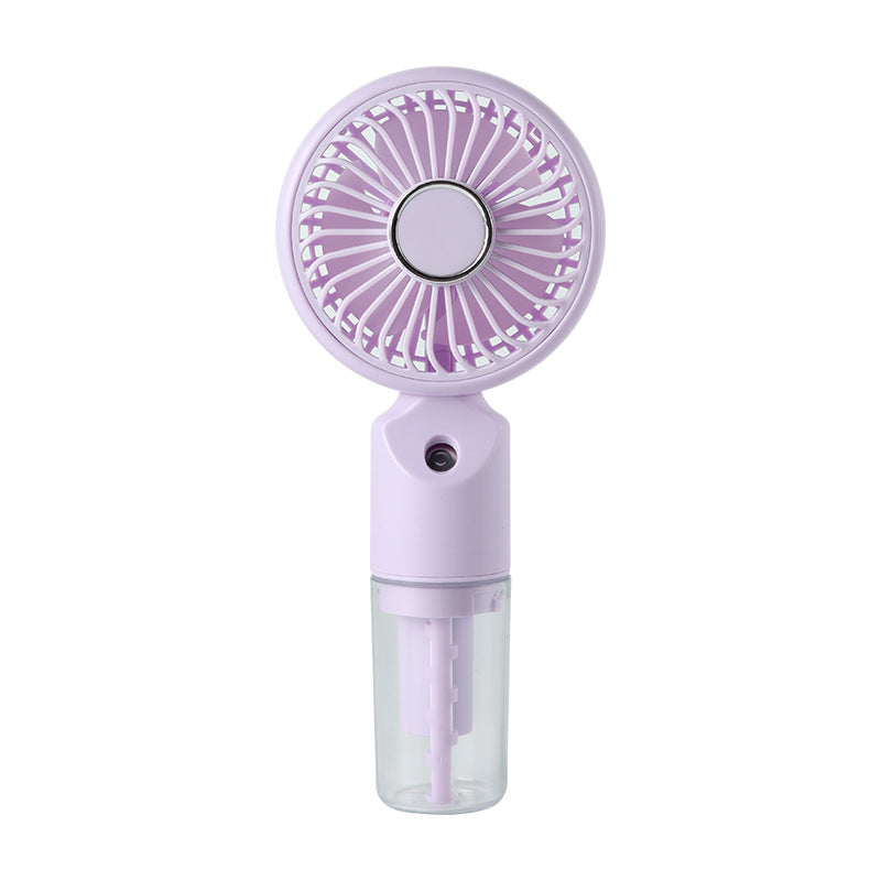Women's portable mini misting fan with spray function Brehn