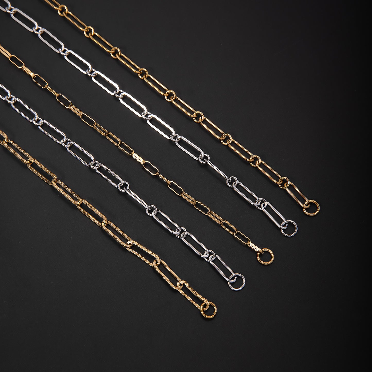 Elegant Open Link Chain Necklace Acalora