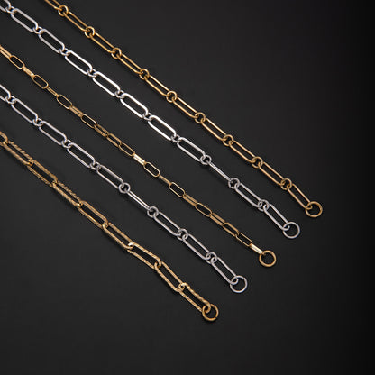 Elegant Open Link Chain Necklace Acalora