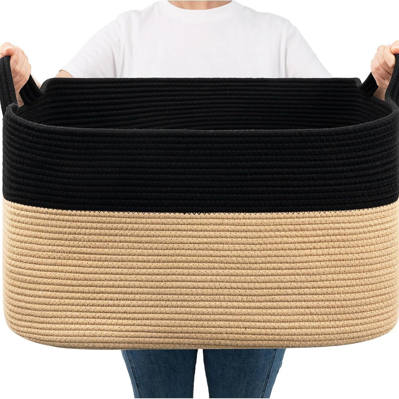 Women's Versatile Storage Basket with Sturdy Handles Skanto
