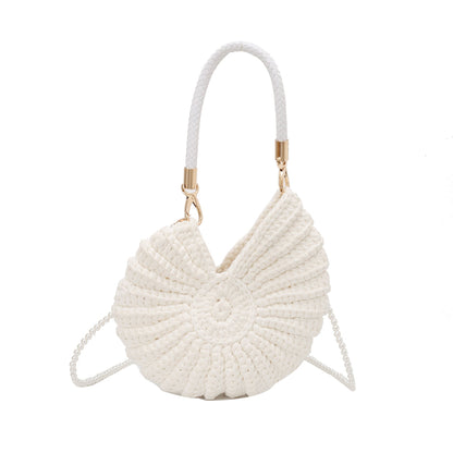 Handmade Crossbody Bag in Shell Design Bowlift