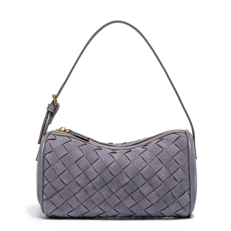 Braided Suede Handbag Acalora