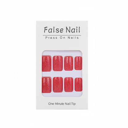 Glittering artificial nails with high-gloss effect Acalora