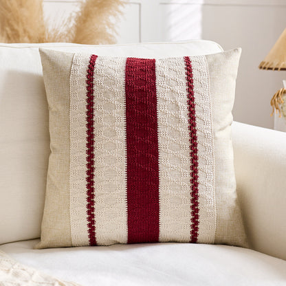 Decorative Textured Throw Pillow