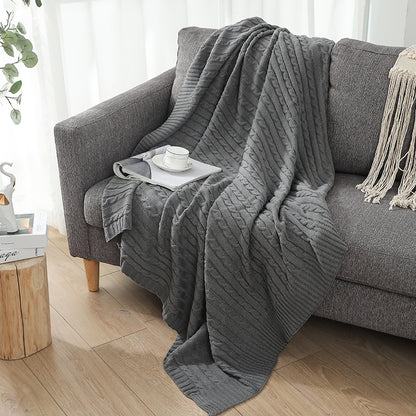 Home Cozy Knitted Throw