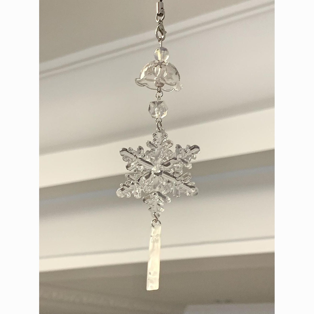 Decorative Crystal Snowflake Pendant Acalora