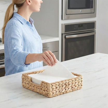 Handwoven Decorative Storage Tray Acalora