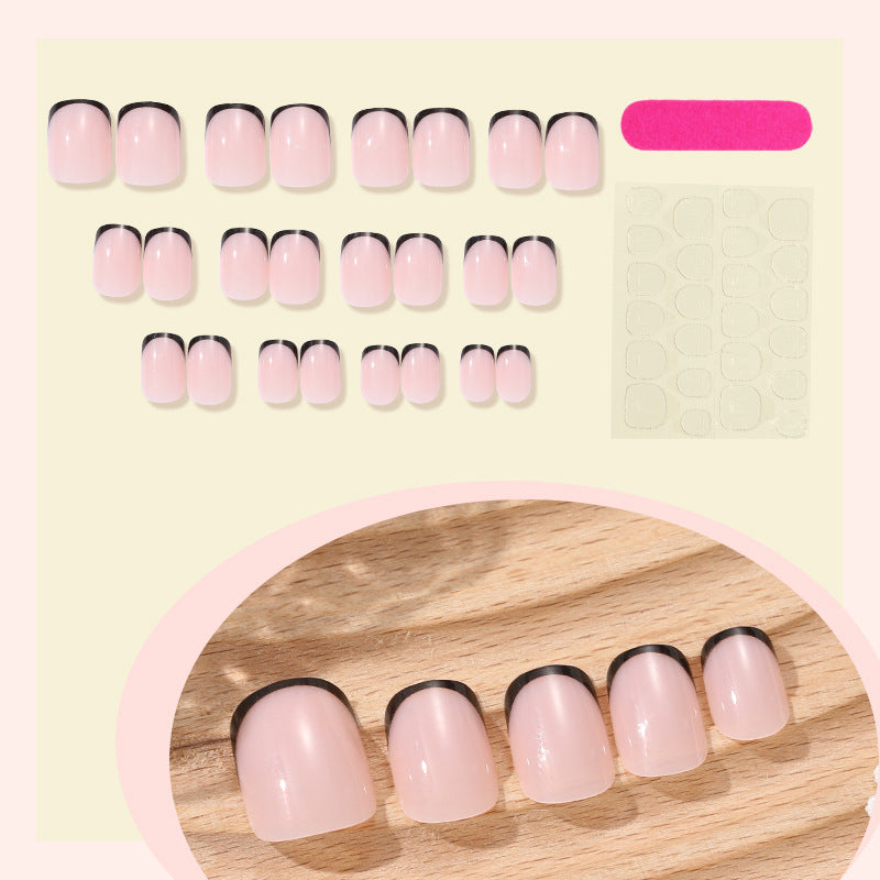 Elegant French Tip Press-On Nail Collection Acalora