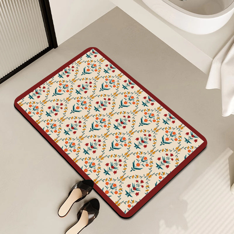 Charming Decorative Bath Mat Acalora