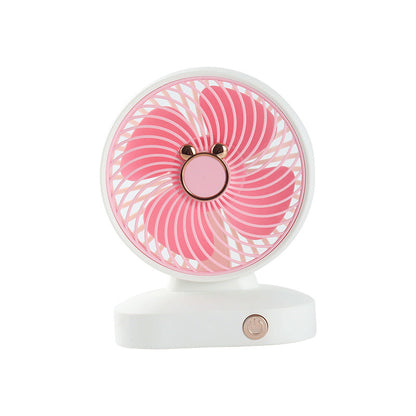 Ladies' Portable Table Fan with Flexible Tilt Angle Karnz