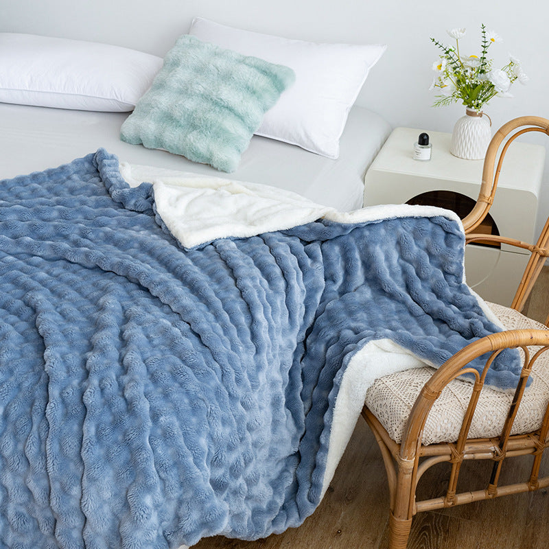 Unisex Cozy Fleece Blanket