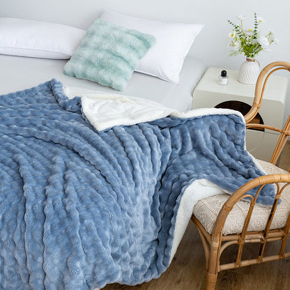 Unisex Cozy Fleece Blanket