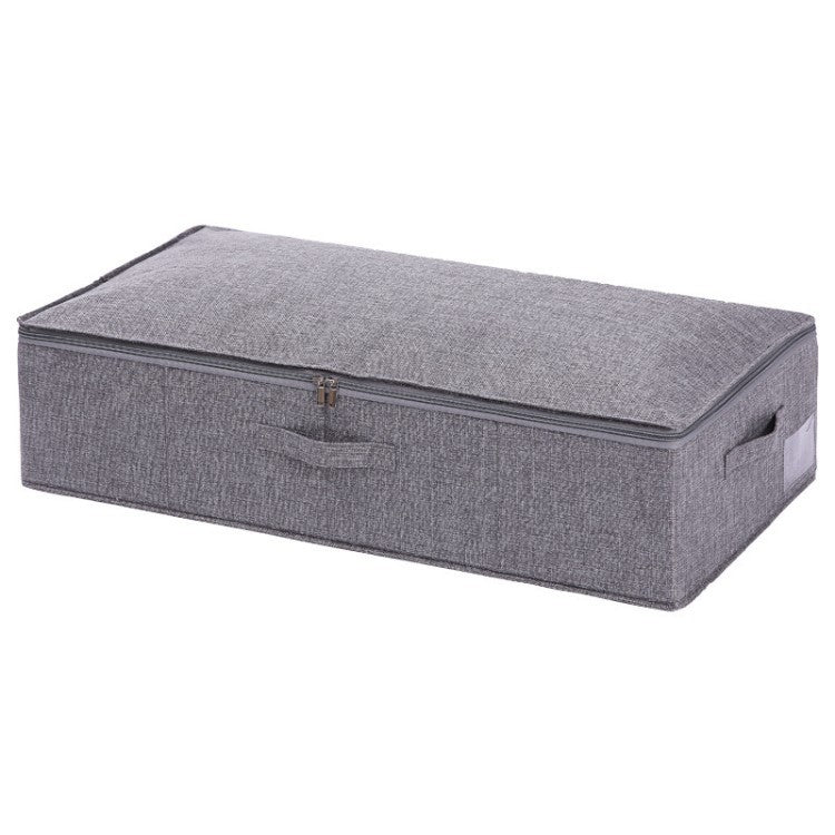 Practical storage box with removable lid and carrying handles Acalora
