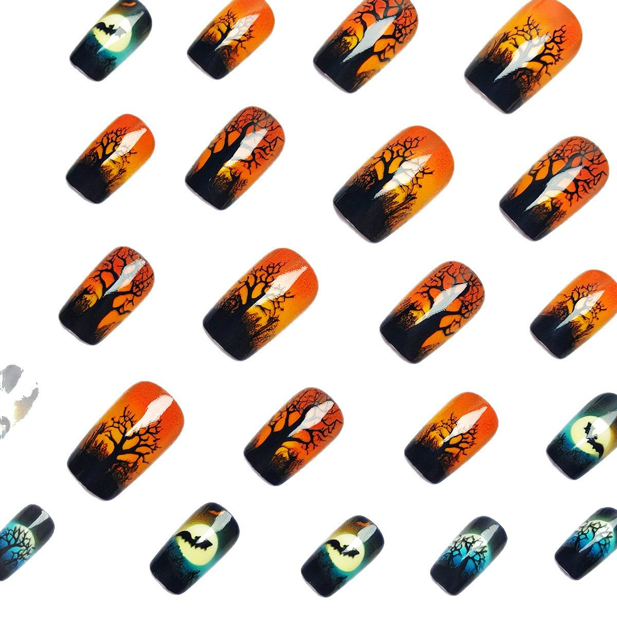 Halloween-Themed Artistic Nail Art Acalora 1788155625